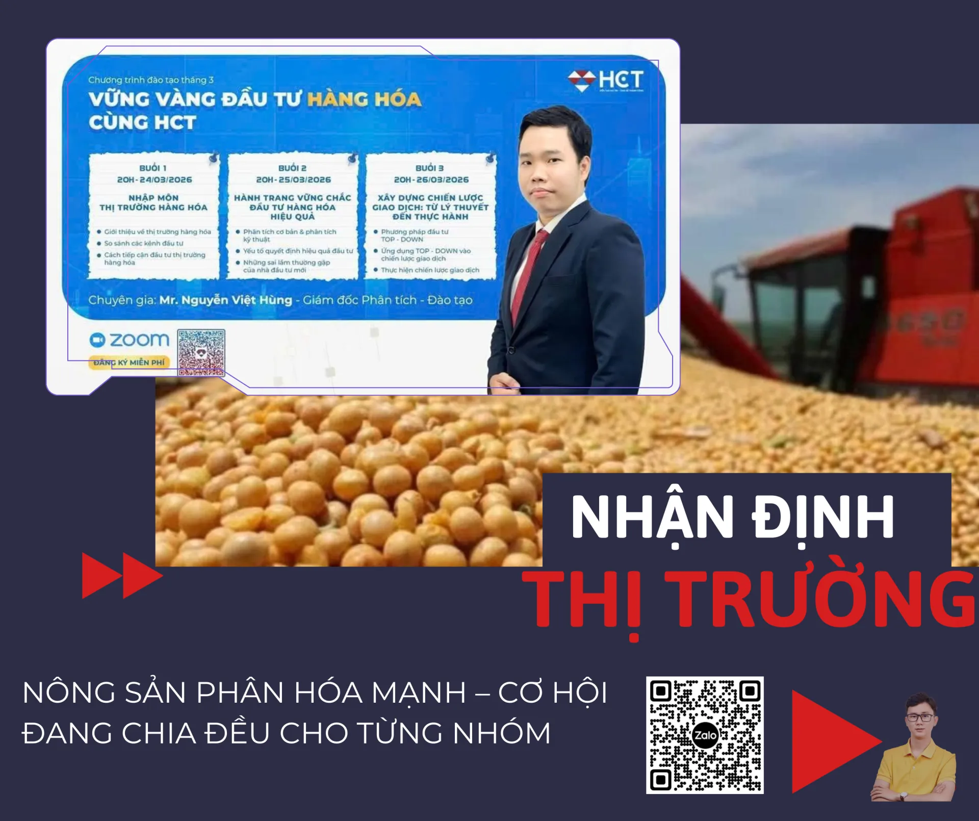 NÔNG SẢN PHÂN HÓA MẠNH – CƠ HỘI ĐANG CHIA ĐỀU CHO TỪNG NHÓM